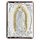 Baixo-relevo bilaminado Nossa Senhora de Guadalupe 10x7 cm
