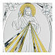 Flachrelief aus Bilaminat mit segnendem Christus, 10 x 7 cm s2