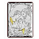 Flachrelief aus Bilaminat der Heiligen Familie, 10 x 7 cm s1