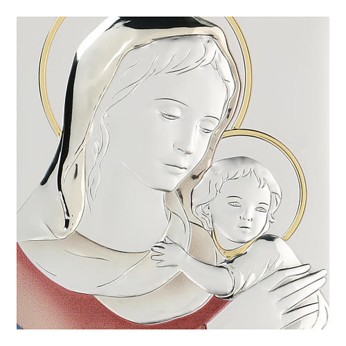 Bajorrelieve bilaminado Virgen Ferruzzi 18x14 cm 2