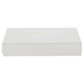 Baixo-relevo bilaminado Virgem com o Menino de Mugnoz 18x14 cm s5