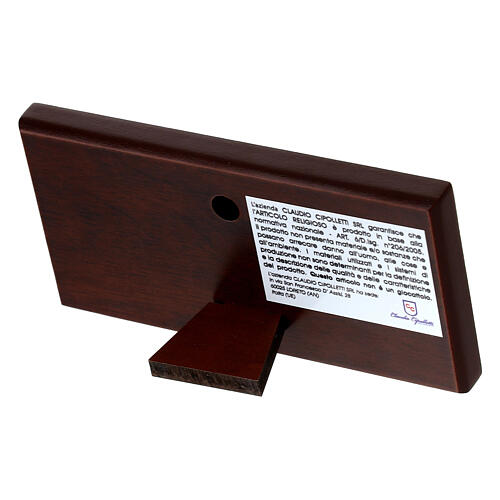 Reliefbild mit Silberbeschichtung – Letztes Abendmahl, 5 × 10 cm 3