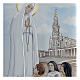 Picture of Our Lady of Fatima 33x25 cm hanging bilaminated s2