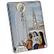 Picture of Our Lady of Fatima 33x25 cm hanging bilaminated s3