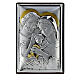 Quadro bicolore Natività 6x4 cm bilaminato s1
