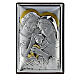 Two-tone picture Nativity Holy Family 6x4 cm bilaminate s1