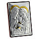 Two-tone picture Nativity Holy Family 6x4 cm bilaminate s2