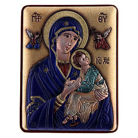 Reliefbild – Gottesmutter Odighitria, 6 × 5 cm