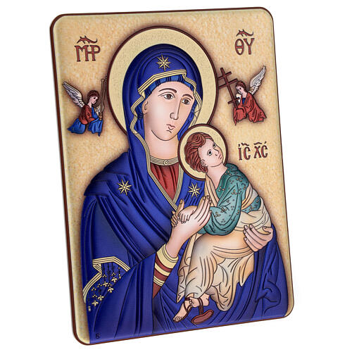 Tableau Mère de Dieu Hodigitria 22x16 cm bilaminé 3