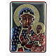 Bilaminate picture of Our Lady of Czestochowa, 4x3 in s1