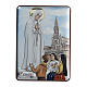 Bilaminate picture of Our Lady of Fatima, 4x3 in s1