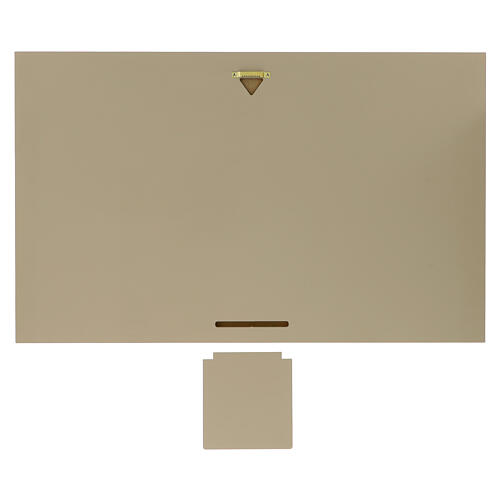 Reliefbild mit Silberbeschichtung – Heilige Familie in Umarmung, 42 × 68 cm, Valenti 4