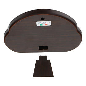 Reliefbild mit Silberbeschichtung – Gottesmutter von Medjugorje, 6 × 9 cm, Valenti