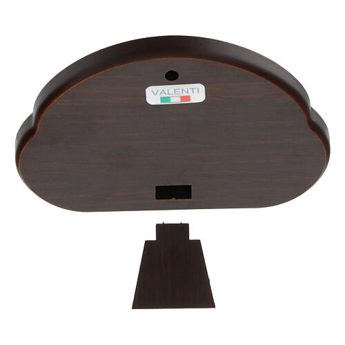 Reliefbild mit Silberbeschichtung – Gottesmutter von Medjugorje, 6 × 9 cm, Valenti 2