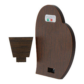 Bilaminat-Herz mit Kind zur Erstkommunion Valenti Argenti 7x6 cm