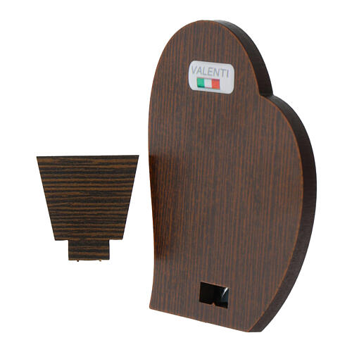 Bilaminat-Herz mit Kind zur Erstkommunion Valenti Argenti 7x6 cm 2