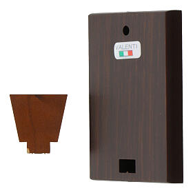 Pope John Paul II, Valenti Argenti silver bas-relief, 6x3.5 in