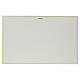 Quadro Ultima Cena bilaminato colorato cornice oro Valenti 40x70 cm s6