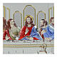 Leonardo's Last Supper, colored bilaminate Valenti 25x50 cm s2