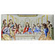 Leonardo's Last Supper, silver bilaminate picture, Valenti Argenti, 13x26 in s1