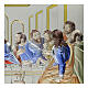Última Cena cuadro bilaminado coloreado Valenti Argenti 45x90 cm s4
