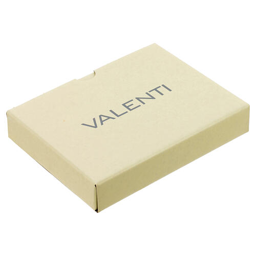 Cuore Angelo Custode bassorilievo bilaminato argento Valenti 12x15 cm 4