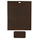 Bassorilievo Sacra Famiglia laminato argento colorato 26x22 cm Valenti Argenti s4