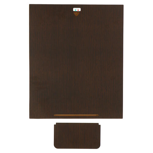 Holy Family bas-relief in colored silver laminate 26x22 cm Valenti Argenti 4