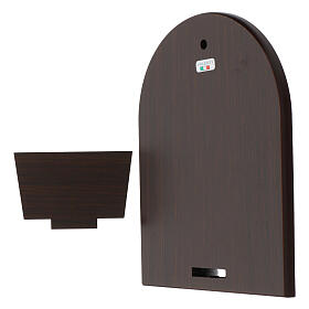 Saint Pio bilaminated silver colored Valenti Argenti 11x8 cm