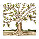 Arbre de Vie Sainte Famille impression Valenti Argenti 9x14 cm s2