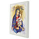 Cuadro Virgen de las Gracias purpurina Valenti Argenti 45x40 cm s3