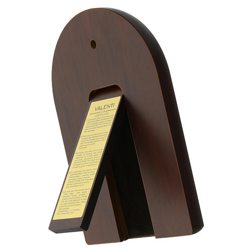 Ikone mit Silberbeschichtung, farbigen Akzenten und goldfarbenen Details – Gottesmutter von Kasan, 16 × 12 cm, Valenti 3