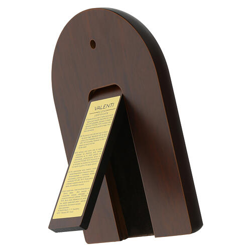 Ikone mit Silberbeschichtung und farbigen Akzenten – Heilige Peter und Fevronia, 16 × 12 cm, Valenti 3