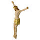 Jesus crucifixo figura resina pintada Valenti Argenti 30 cm s2