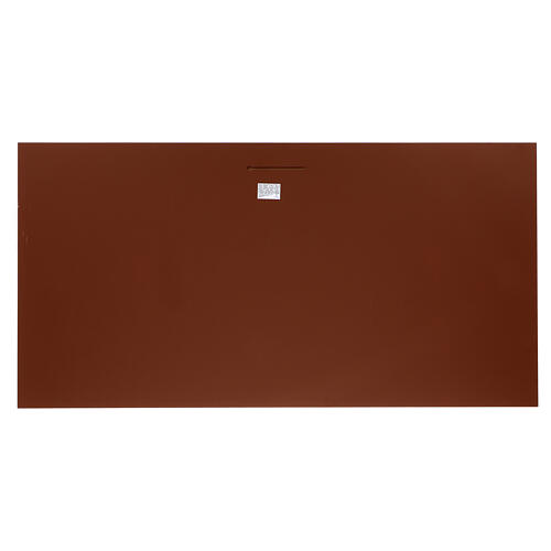 Bas-relief bilaminé argent Cène 90x45 cm 6