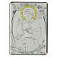 Silver bilaminate picture of Saint Francis of Assisi s1