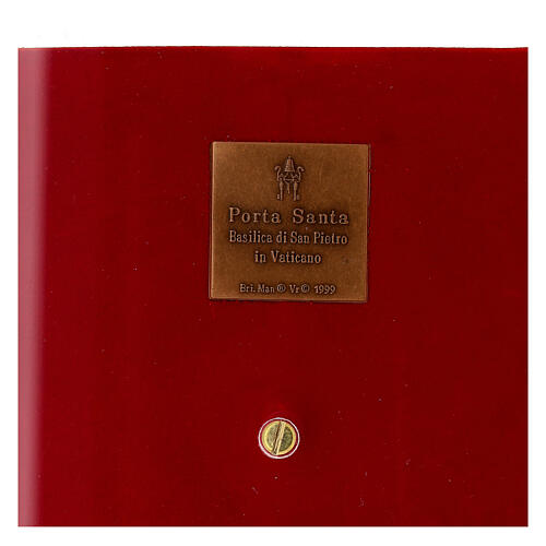 Heilige Pforte aus gegossenem Bronze San Pietro Basilika 35x19 cm 9
