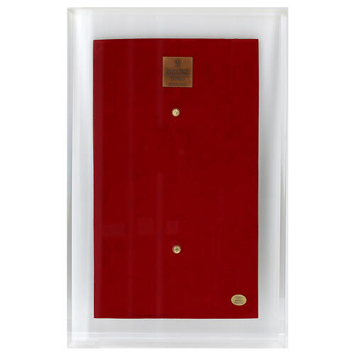Porta Santa bronzo fuso basilica di San Pietro 35x20 cm 11