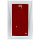 Porta santa S. Paolo bronzo fuso 34x17 cm cofanetto s9