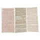 Bronzierte Harzplatte Heilige Pforte S Paolo 6x12 cm s7