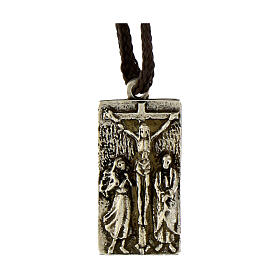 Médaille Saint-Paul Porte Sainte 1,5x3 cm alliage argenté