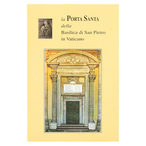 Medaglietta Formella porta santa san Pietro ottone 3