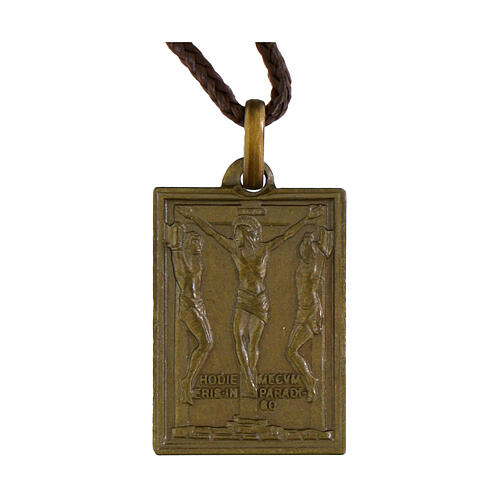 Medaglietta ottone formella san Pietro porta santa 1