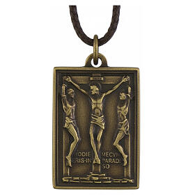 Silver-plated brass medal, tile of St. Peter's Holy Door