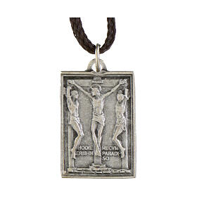 Silver-plated brass medallion with Saint Peter's door panel