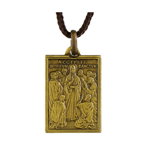 Brass medal, tile of the Holy Door of St. Peter's 1