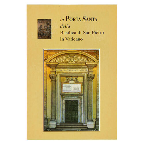 Medaglietta in ottone argentato porta santa san Pietro formella 3