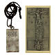Medaglia porta santa San Giovanni Laterano 5,5x3 cm lega argento s2