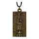 Medaglia porta santa basilica San Giovanni Laterano lega ottone 5,5x3 cm s1