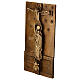 Holy Door of the Lateran Basilica, 7x3.5 in, bronze tile s2